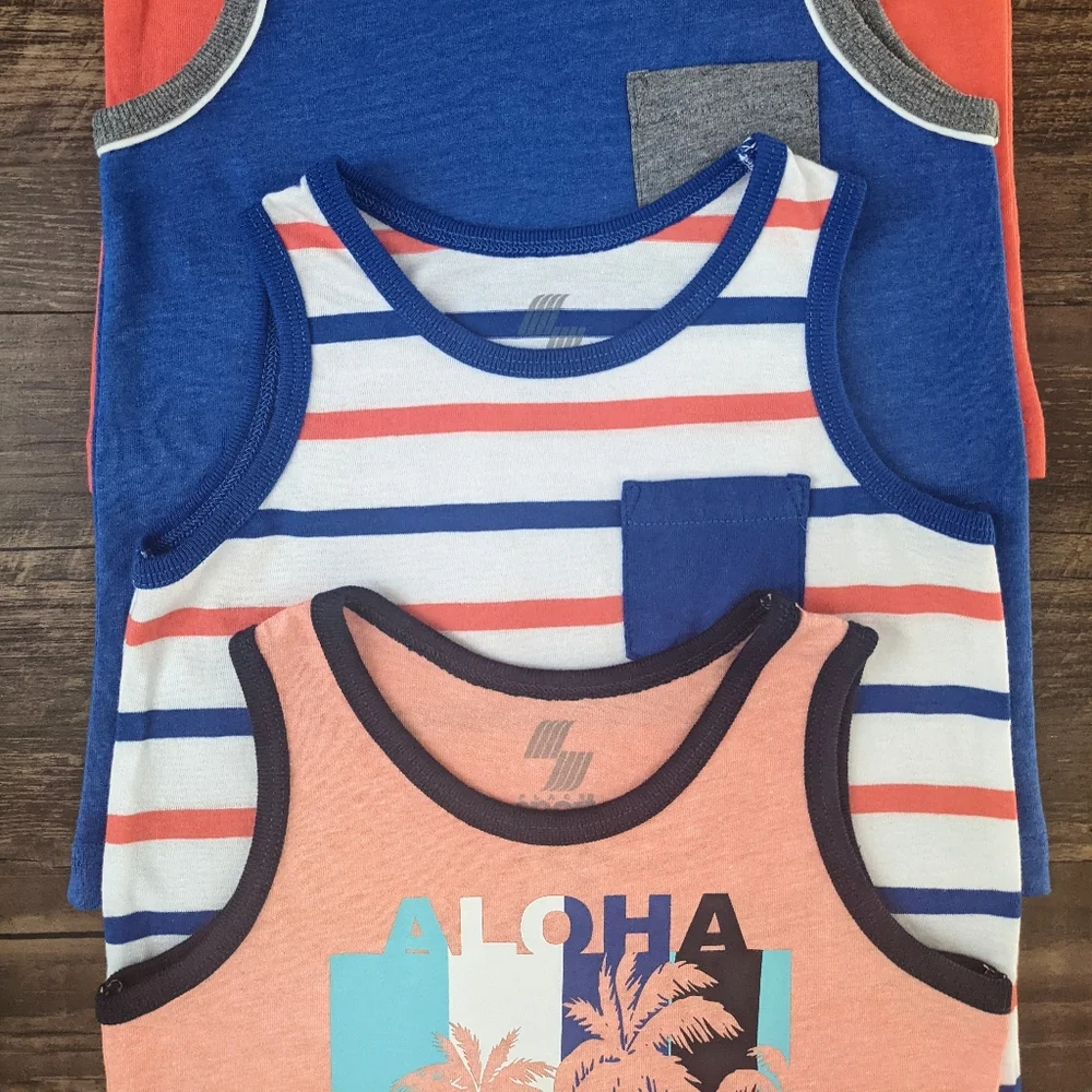 NWT Children's Place Set of 4 Tank Tops
